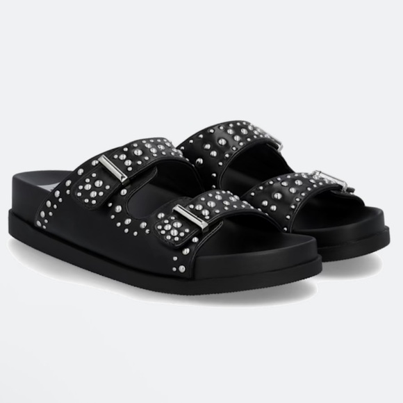 DV by Dolce Vita Shoes - DV by Dolce Vita Black Adi Sandal Slides Size 8